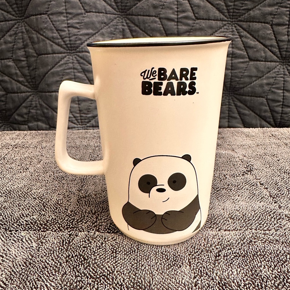 Cartoon Network Miniso PANDA We Bare Bears Ceramic Mug